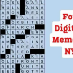 Four Digits To Memorize NYT